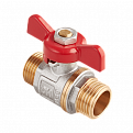 BV.315.04 Кран MVI AquaHit 1/2" наружная-наружная, бабочка