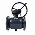 065N0376GR RJIP Premium Кран шаровой FF DN400 PN25 WG (фланцевый, с редуктором, С/П), Ридан